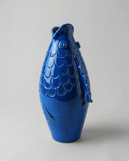 Vaso A Forma Di Pesce - Monocolore