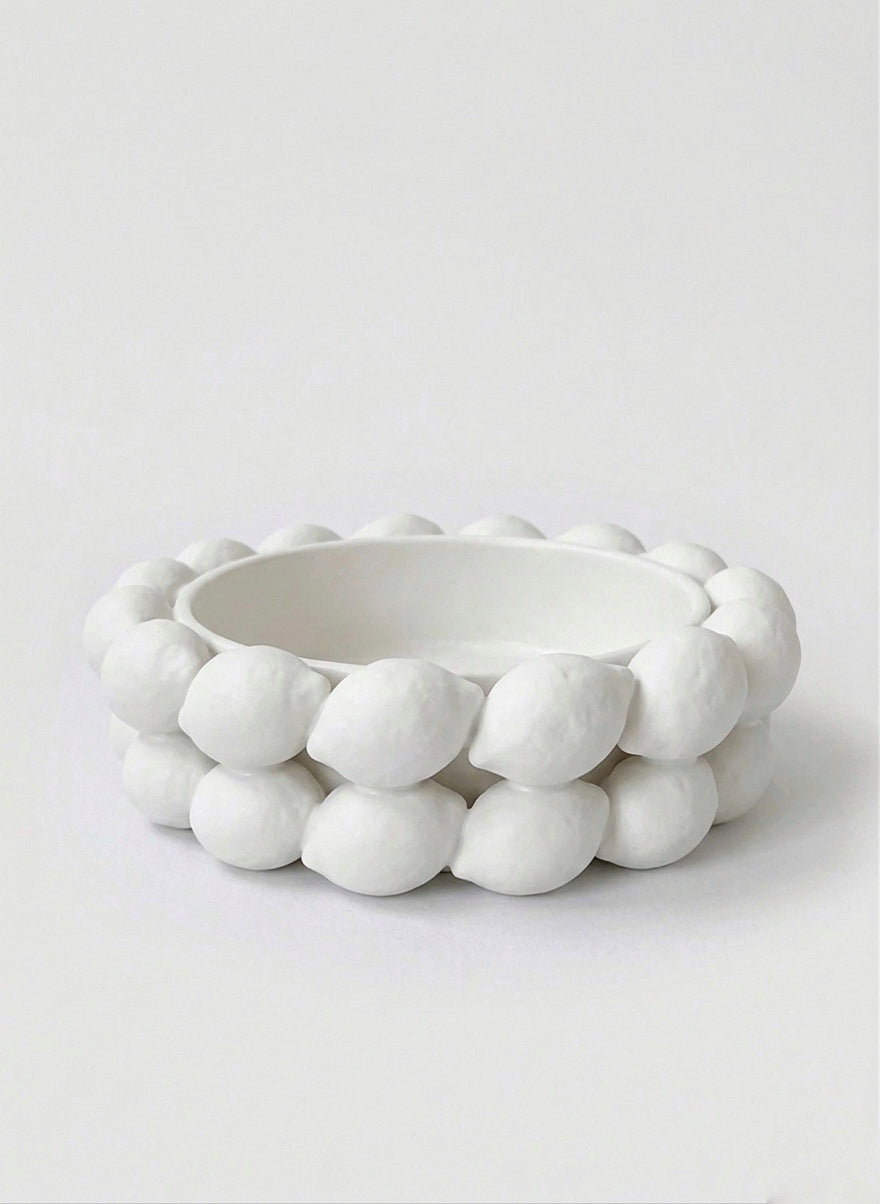 Centrotavola con limoni - Diametro 40 cm