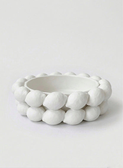 Centrotavola con limoni - Diametro 40 cm