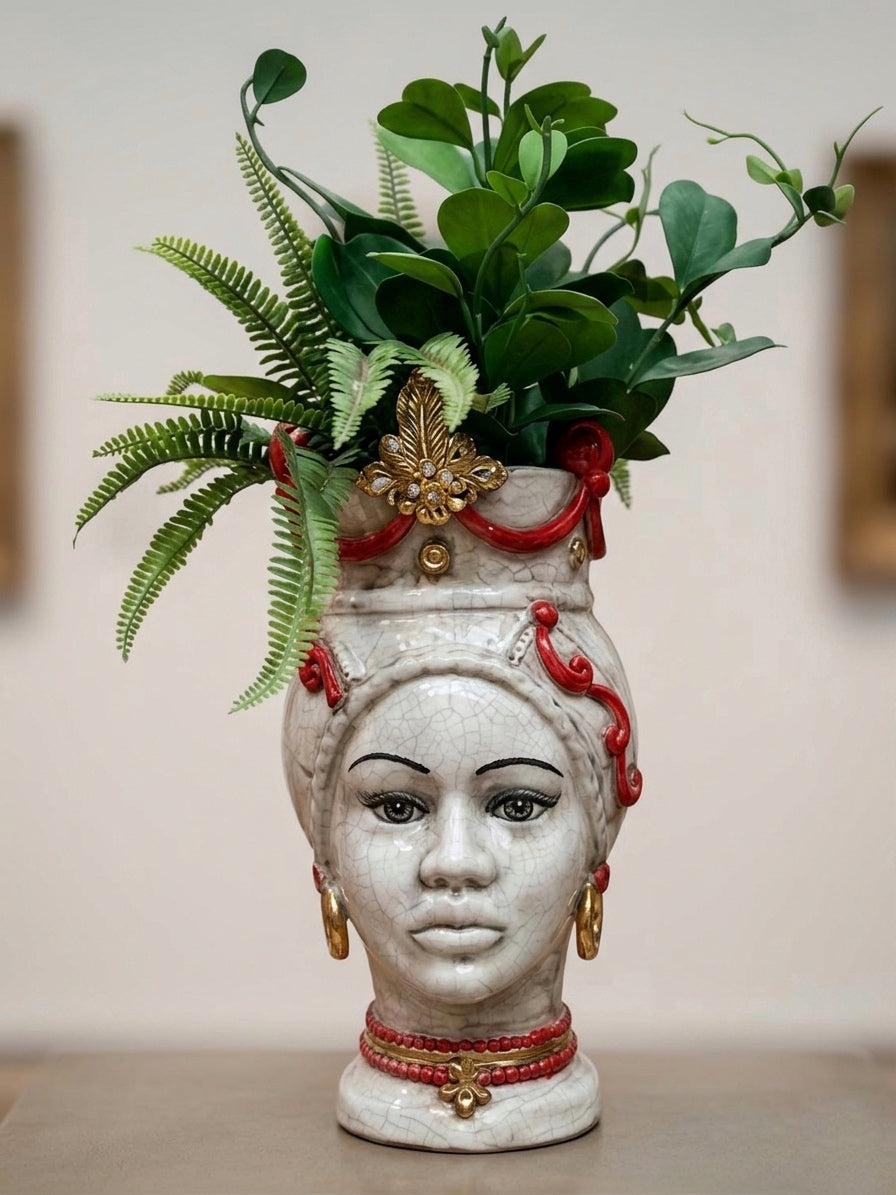 Testa Demetra - Decorata