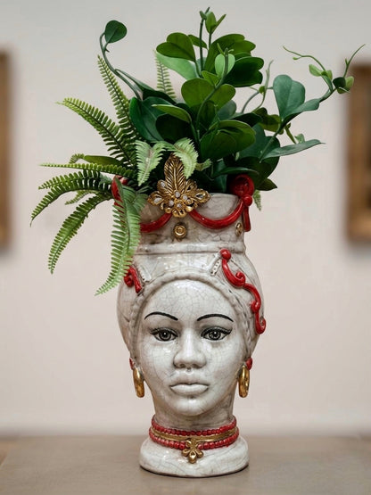 Testa Demetra - Decorata
