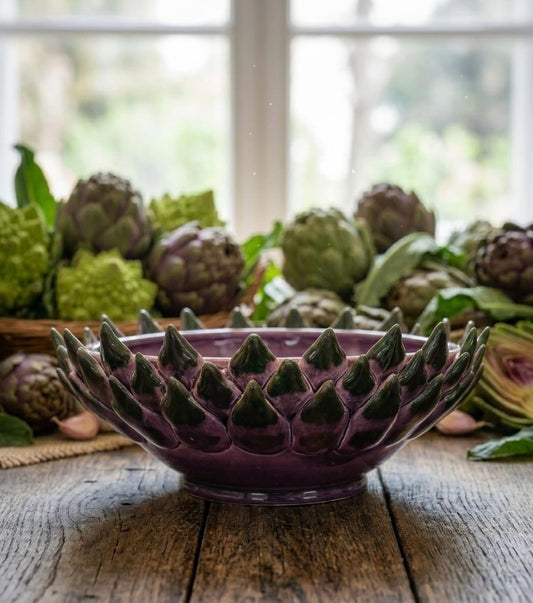 Centrotavola Carciofo - Decorato