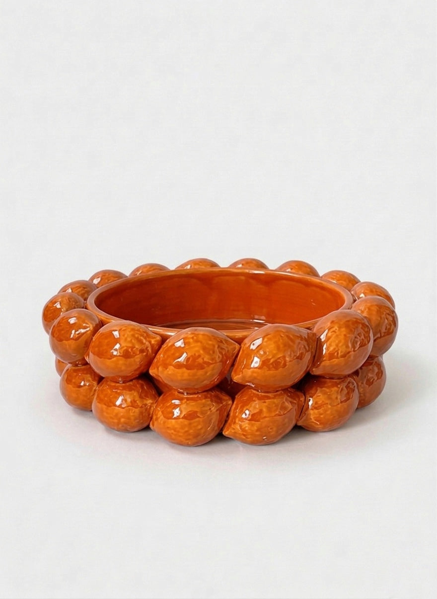 Centrotavola con limoni - Diametro 40 cm