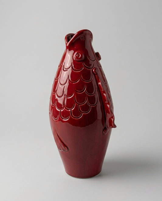 Vaso A Forma Di Pesce - Monocolore