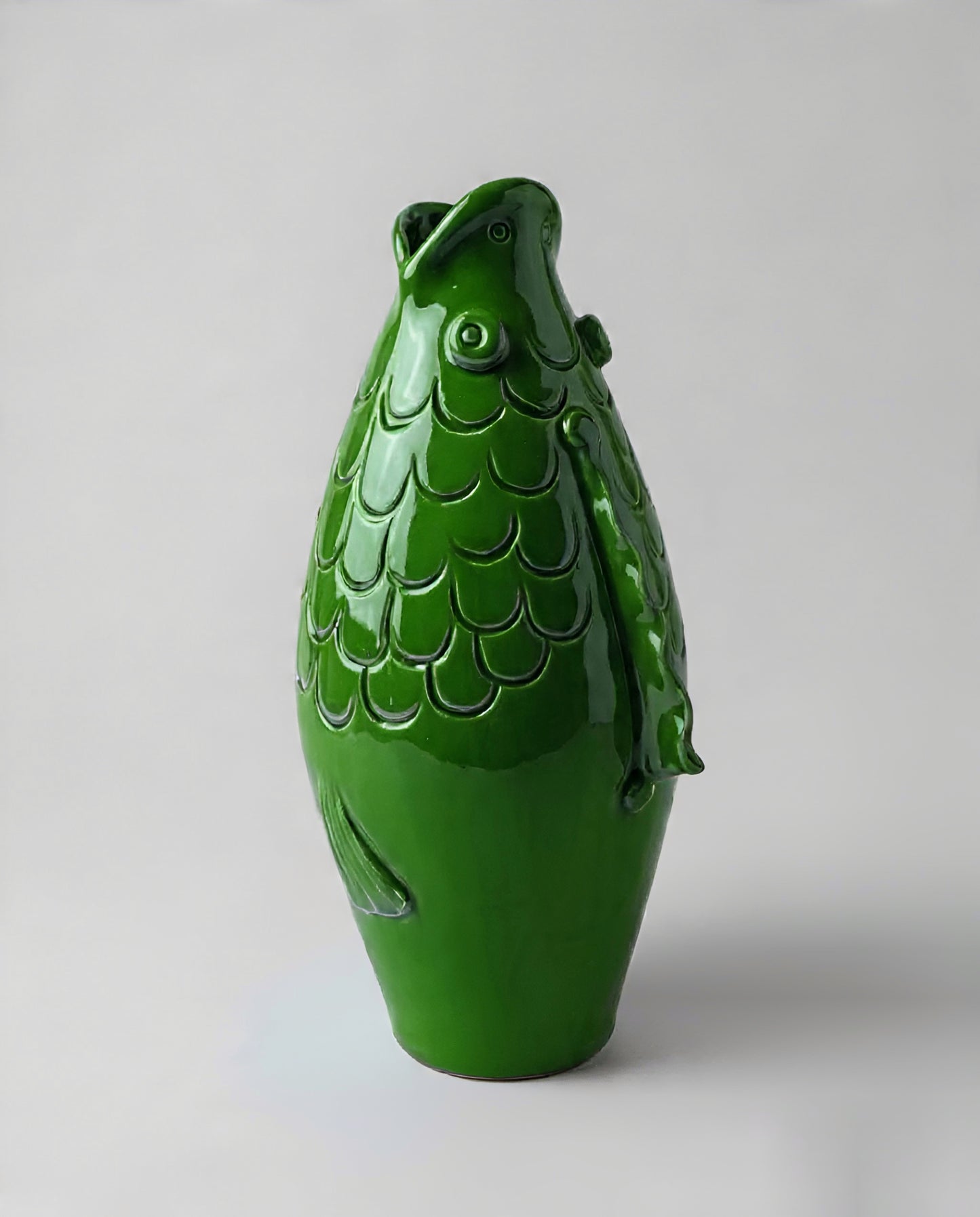 Vaso A Forma Di Pesce - Monocolore