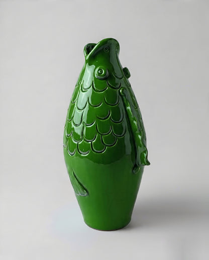 Vaso A Forma Di Pesce - Monocolore