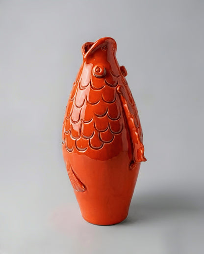 Vaso A Forma Di Pesce - Monocolore