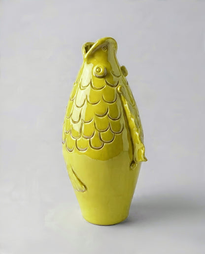 Vaso A Forma Di Pesce - Monocolore