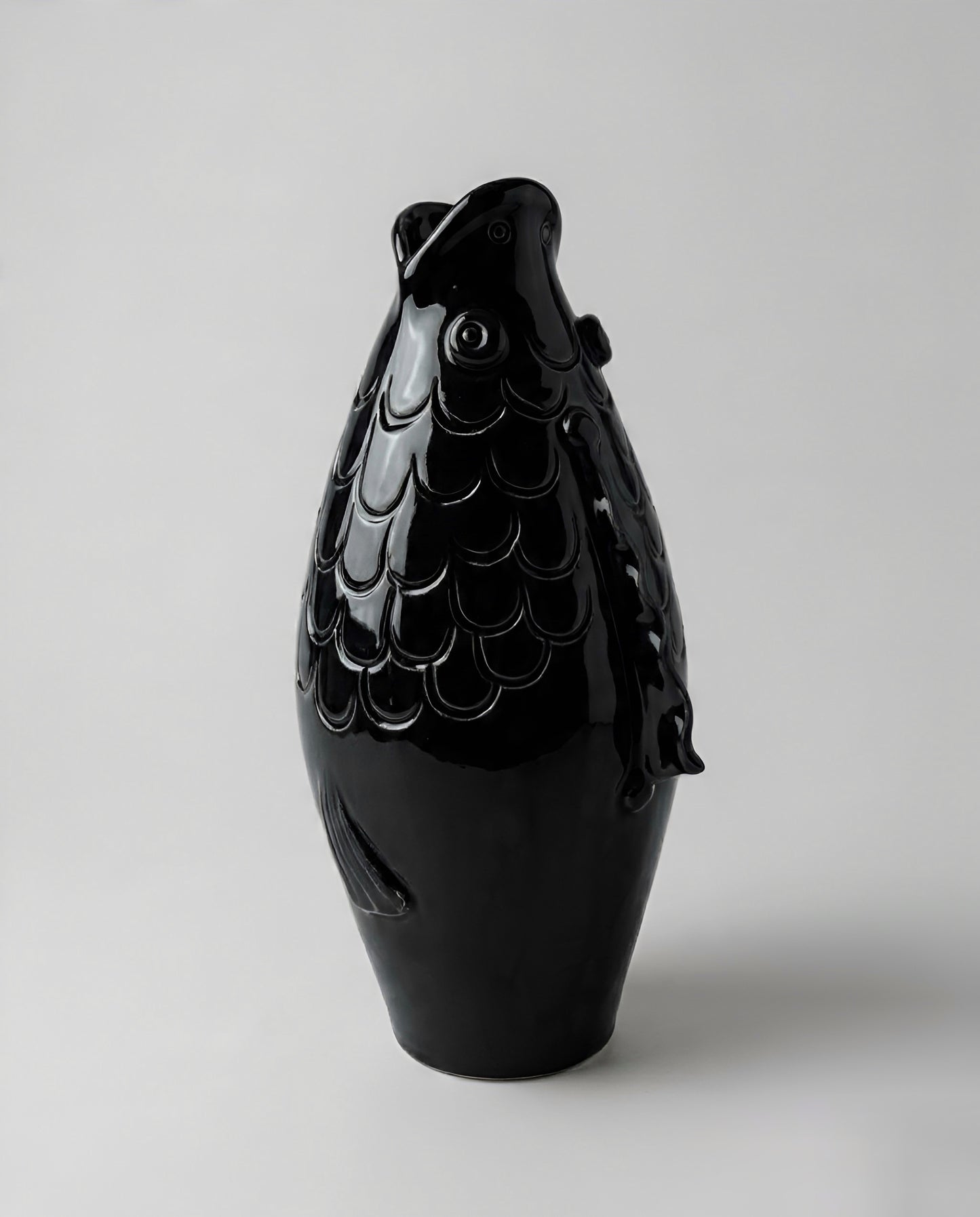 Vaso A Forma Di Pesce - Monocolore