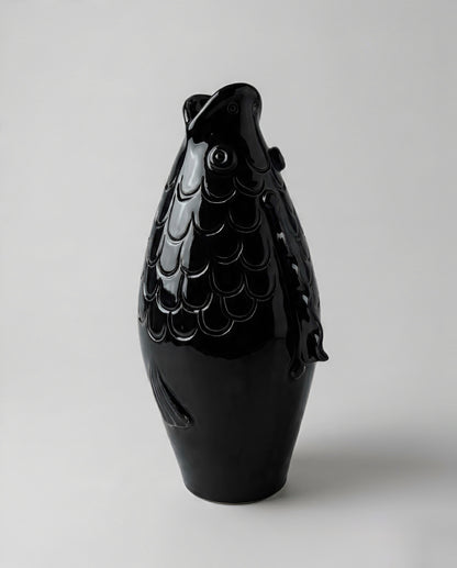 Vaso A Forma Di Pesce - Monocolore