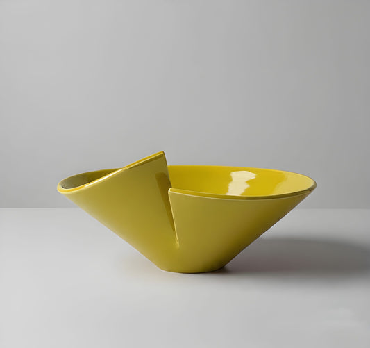Vaso Design Storto - Monocolore