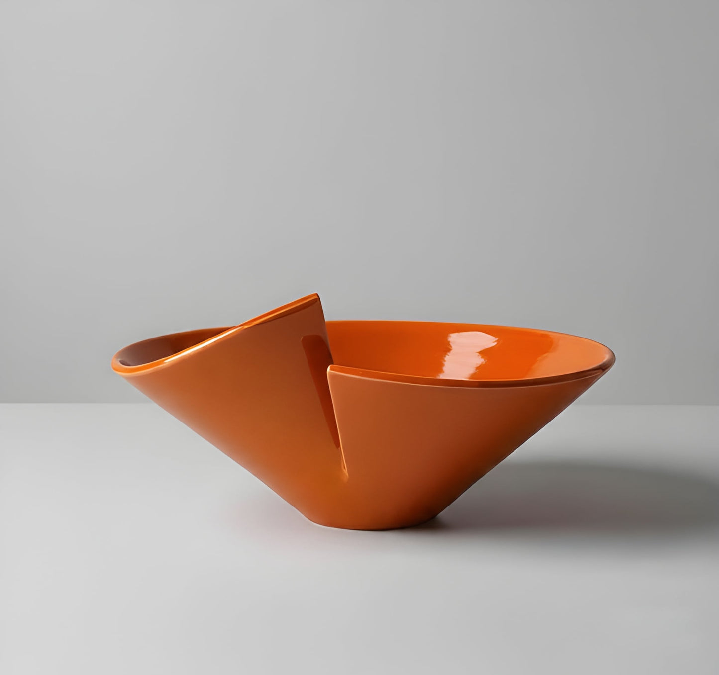 Vaso Design Storto - Monocolore