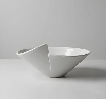 Vaso Design Storto - Monocolore