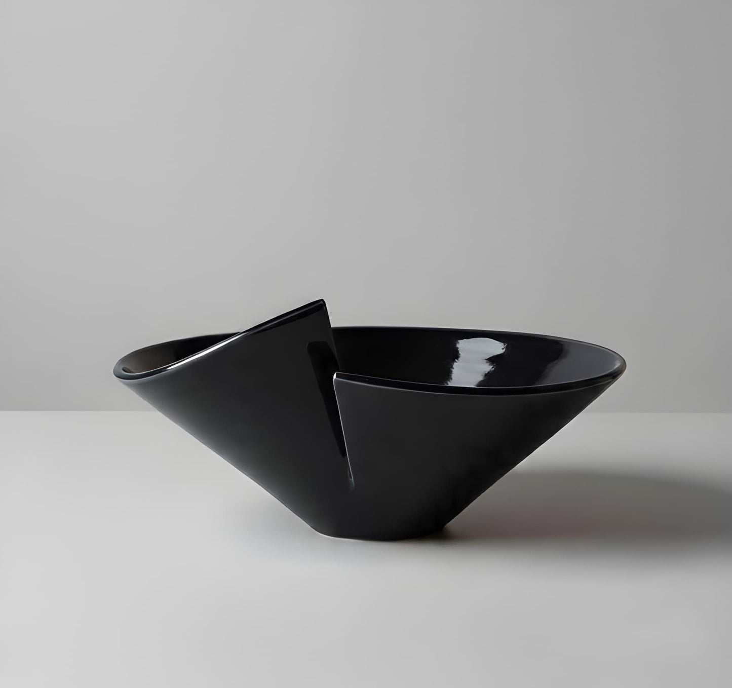 Vaso Design Storto - Monocolore