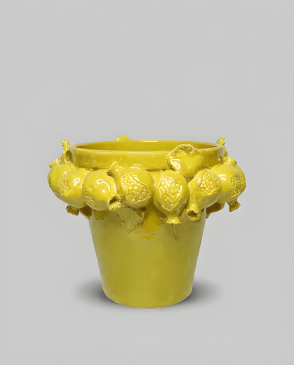 Vaso Con Melograni - Monocolore