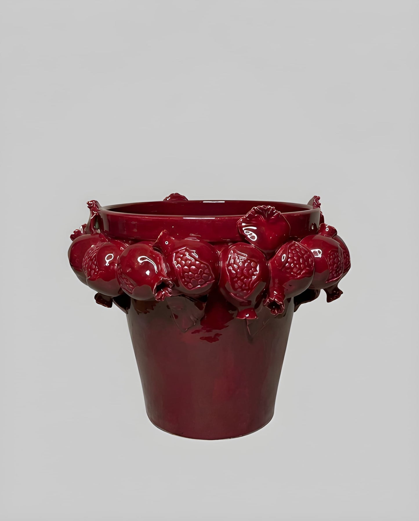 Vaso Con Melograni - Monocolore