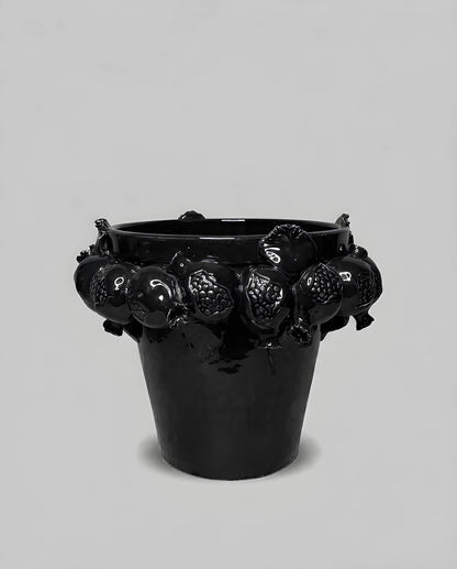 Vaso Con Melograni - Monocolore