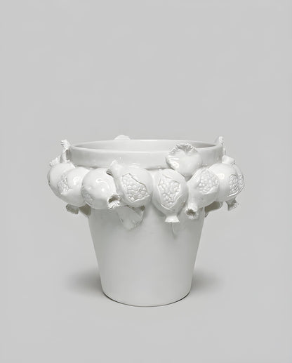 Vaso Con Melograni - Monocolore