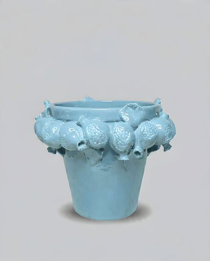 Vaso Con Melograni - Monocolore