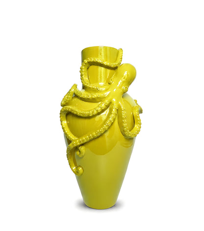 Vaso con Polpo - Monocolore