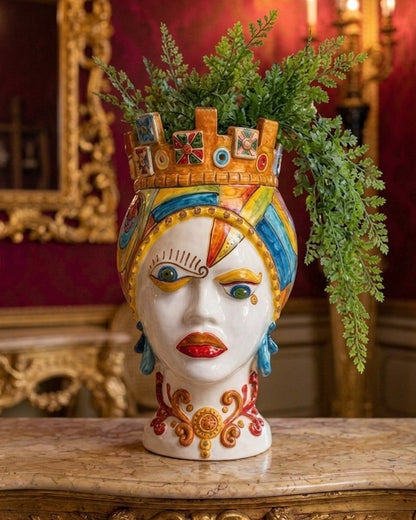 Testa Picasso - Decorata