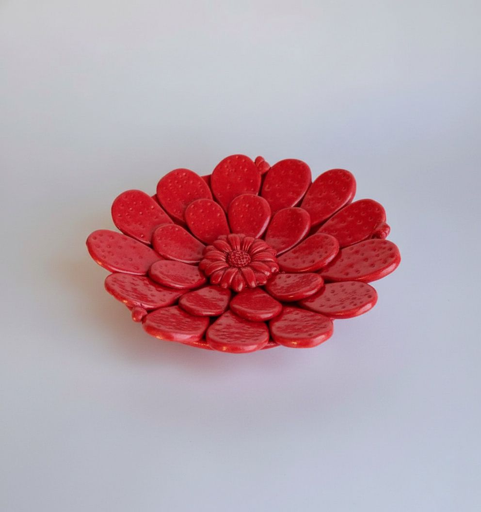 Centrotavola con pale di fico - Diamentro 20 cm