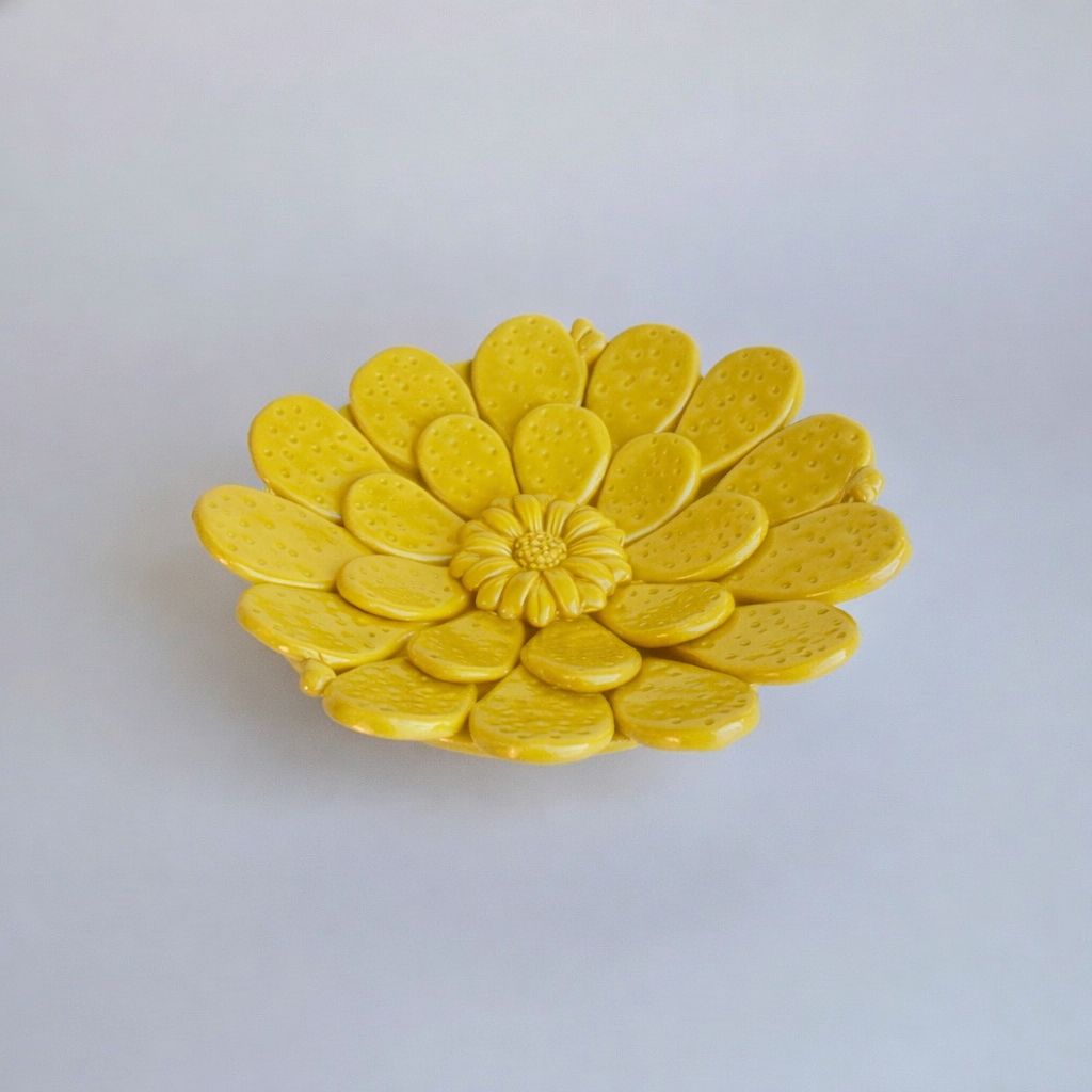 Centrotavola con pale di fico - Diamentro 20 cm